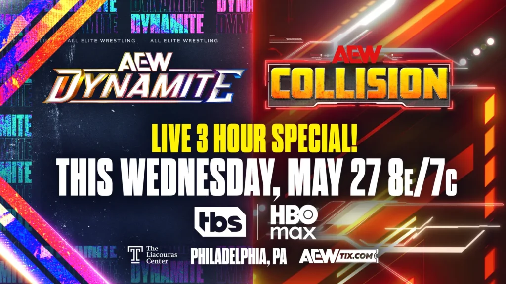 AEW Dynamite/Collision Results and Live Updates (5/27/26)
