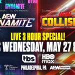 AEW Dynamite/Collision Results and Live Updates (5/27/26)