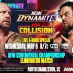 Four Matches Official For Three Hour AEW Dynamite-Collision