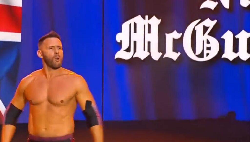 Nigel McGuinness Suffers An Injury During His Continental Challenge Cup Match On AEW Collision