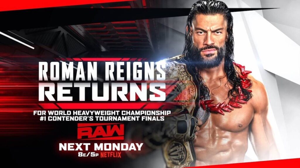 WWE Announces Roman Reigns’ Return And Two Title Matches For August 31 Raw | Entertainment News