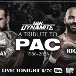 AEW DYNAMITE Results (September 30, 2026): A Tribute to PAC